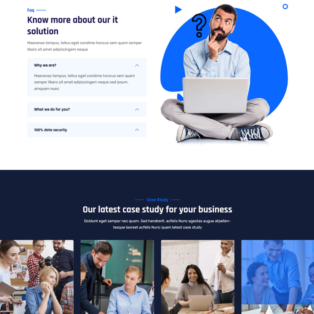 IT Solution WordPress Responsive Website