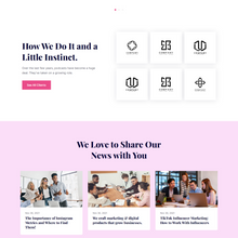 Creative World Agency WordPress Responsive Website