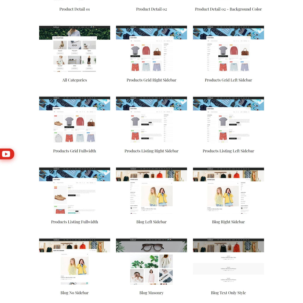 Clothing Fashion Factory Store Shopify Shopping Website