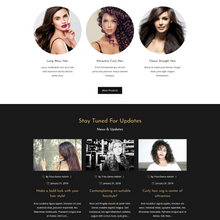 Hair Extension Shopify Shopping Website