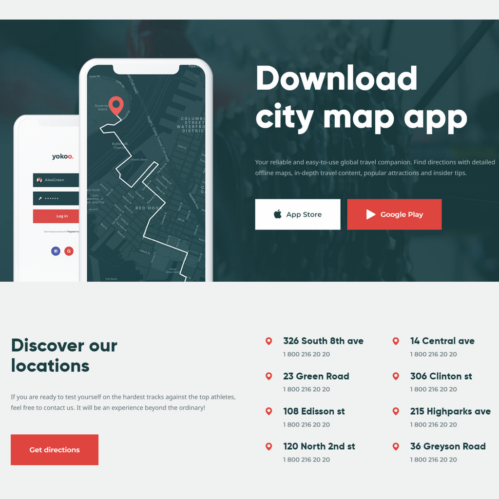 Bike Shop & Bike Rental WordPress Responsive Website