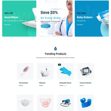 Medical Store Shopify Shopping Website