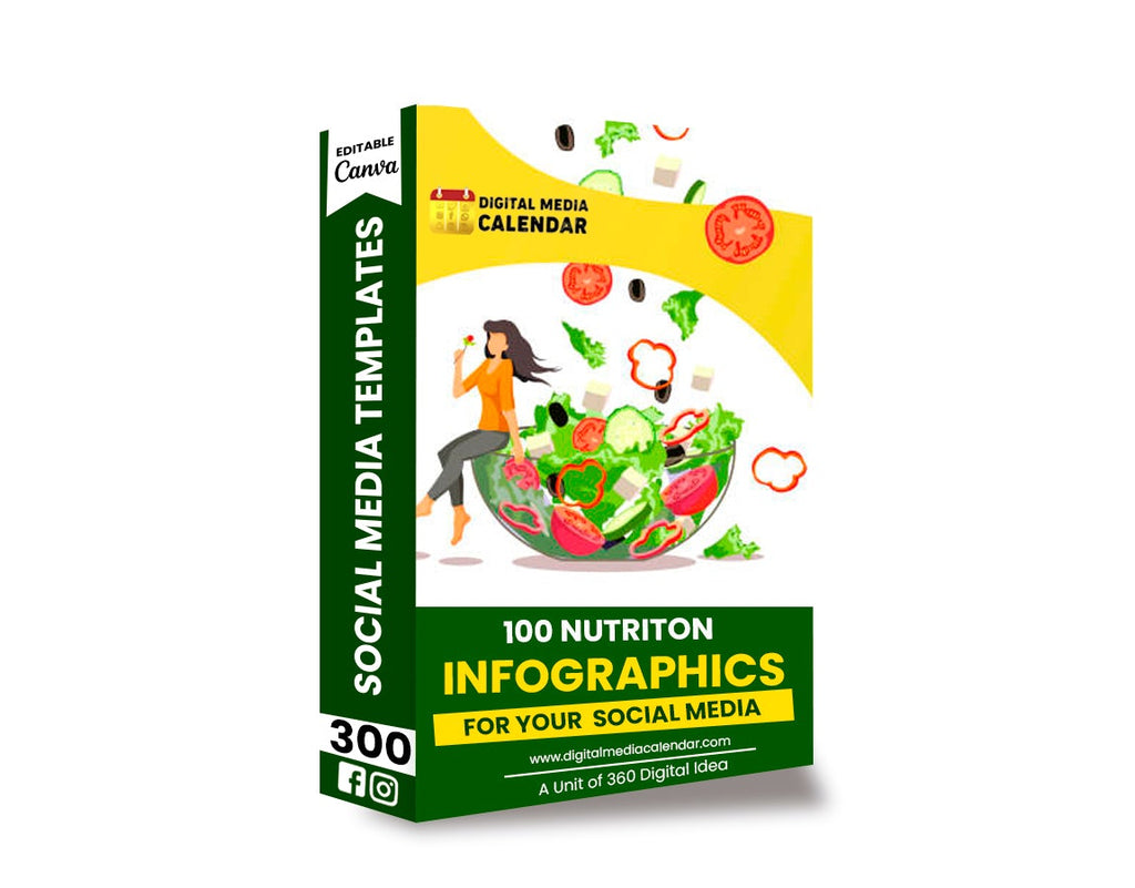 30 Ultimate Nutrition V 1.2 Social Media Posts Canva Templates