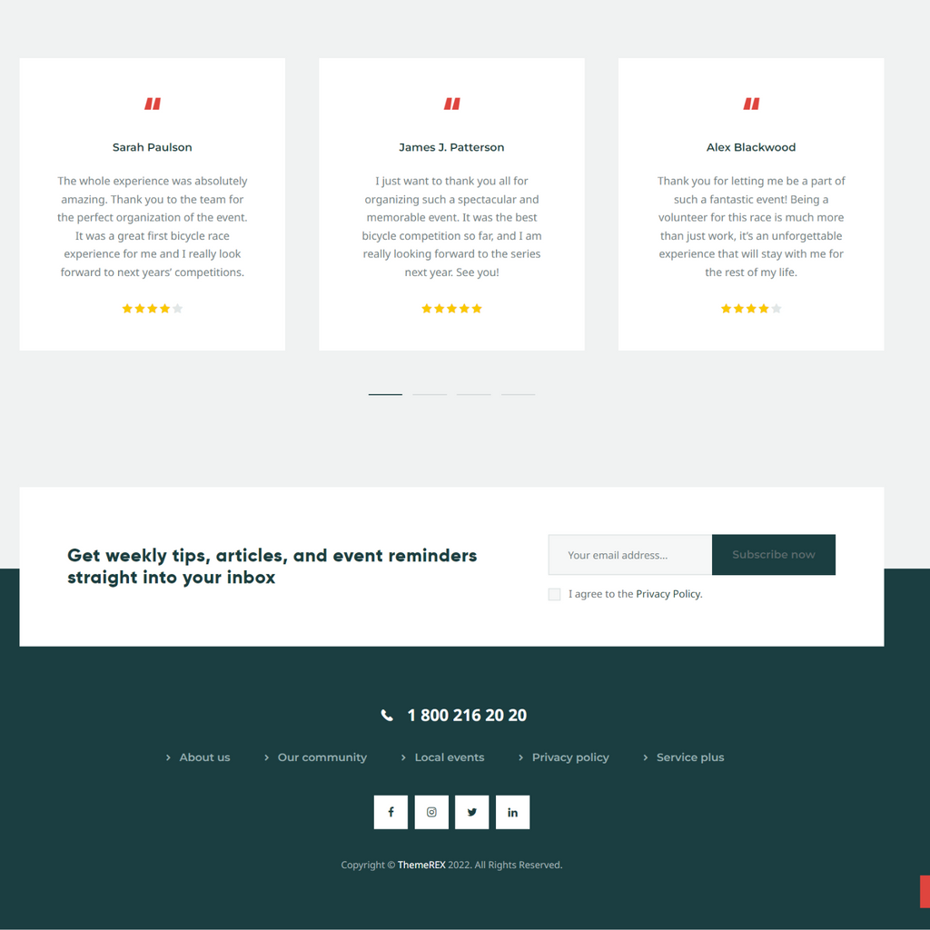 Bike Shop & Bike Rental WordPress Responsive Website