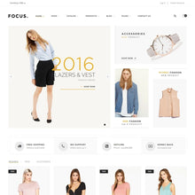 Women Fashion Store Ecommerce Shopify Shopping Website