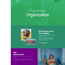 Multipurpose Nonprofit Charity WordPress Responsive Website