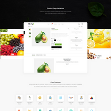 Vegetable and fruits  Store Shopify Website