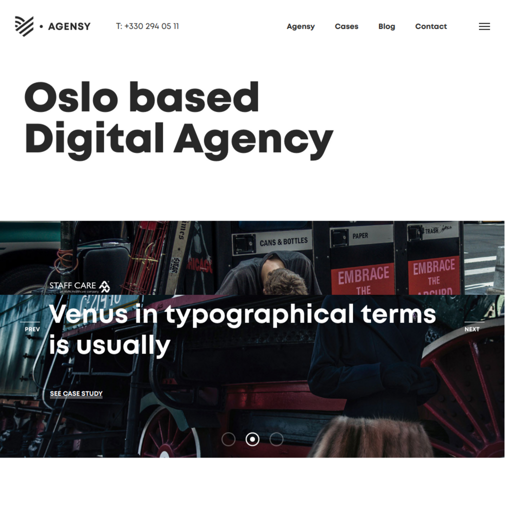 Digital Agency & Creative Solutions WordPress Website