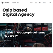 Digital Agency & Creative Solutions WordPress Website