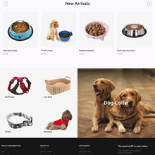 Pet Food Shop Responsive Shopify Shopping Website