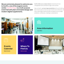 Expo Center, Events & Exhibition WordPress Responsive Website