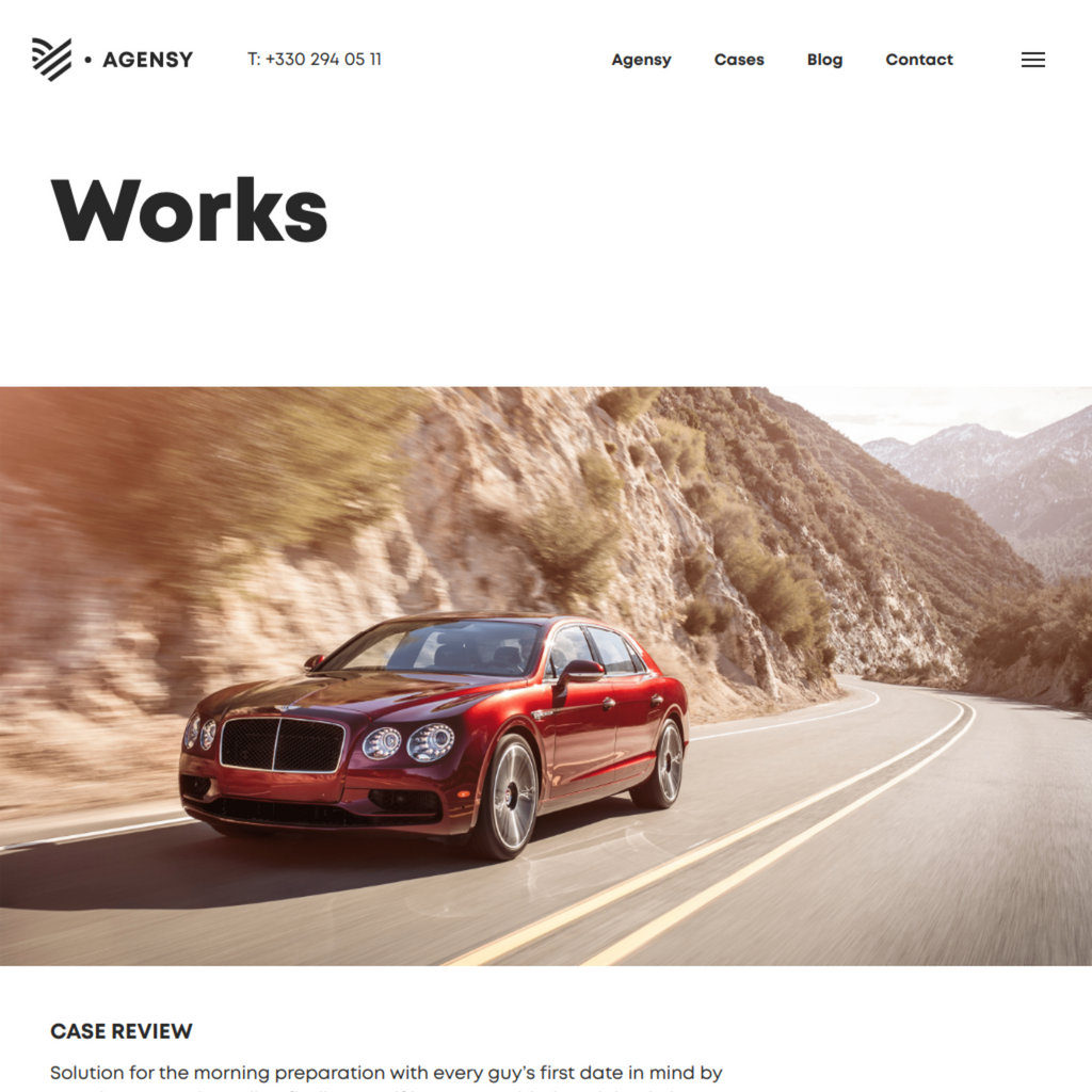 Digital Agency & Creative Solutions WordPress Website