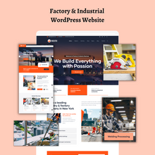 Factory & Industrial WordPress Responsive Website