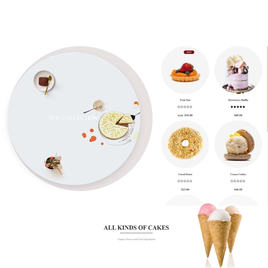 Cake & Bakery Shopify Shopping Website