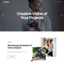 Creative & Colorful Personal Portfolio WordPress Responsive Website