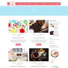 Shopify Website for Bakery and Cafe