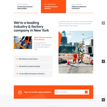 Factory & Industrial WordPress Responsive Website