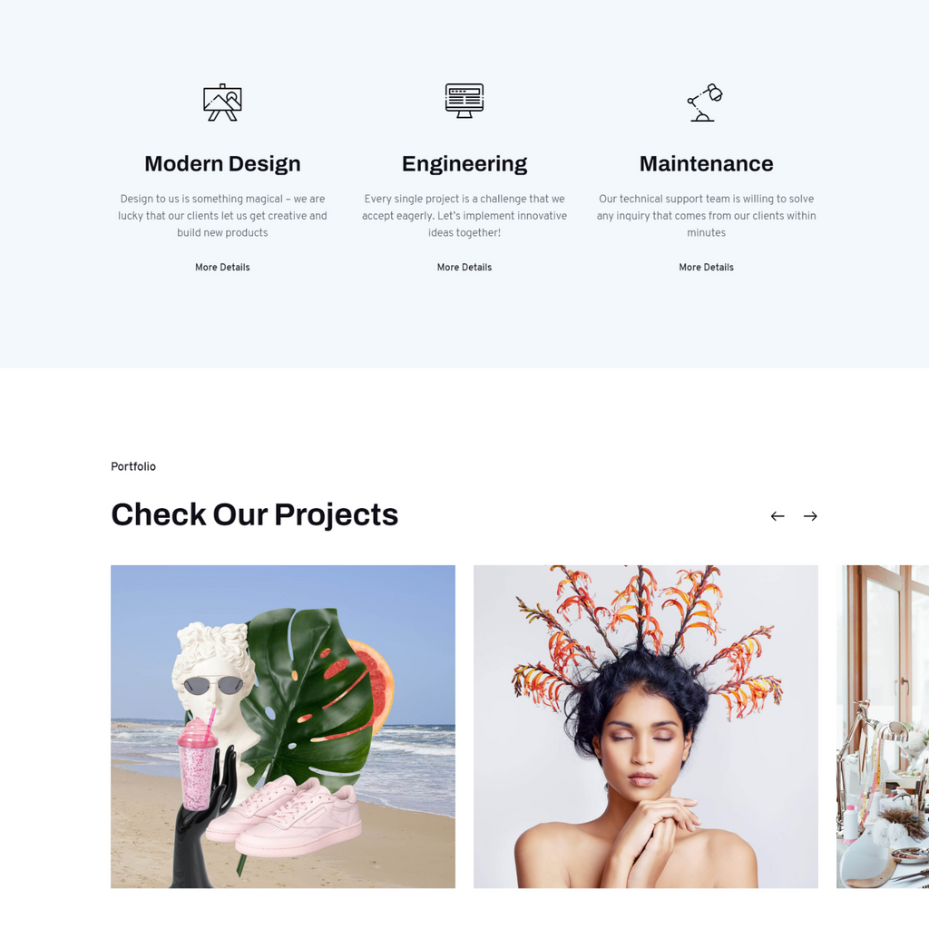 Creative & Colorful Personal Portfolio WordPress Responsive Website