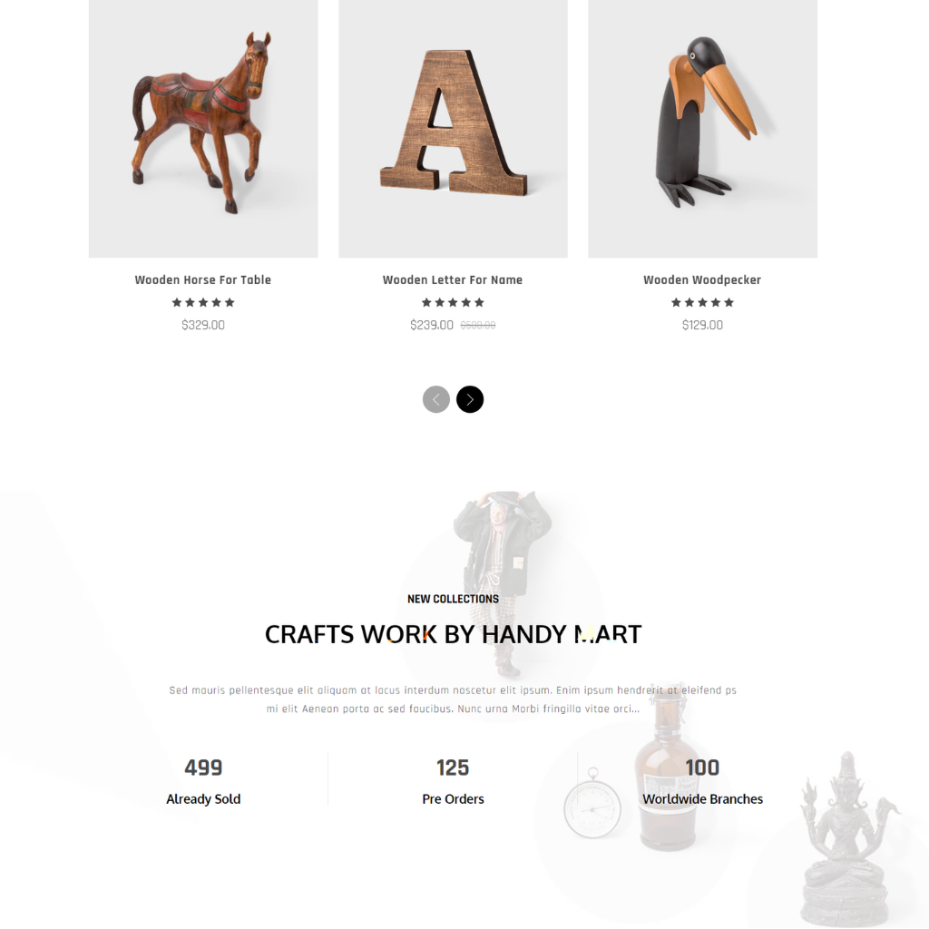 Handy Marks Art Product Shopify Shopping Website