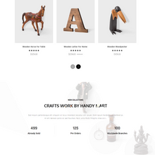 Handy Marks Art Product Shopify Shopping Website