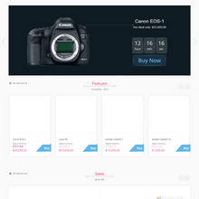 E-commerce Gadget Product Shopify Shopping Website