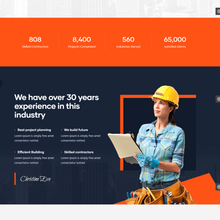 Factory & Industrial WordPress Responsive Website