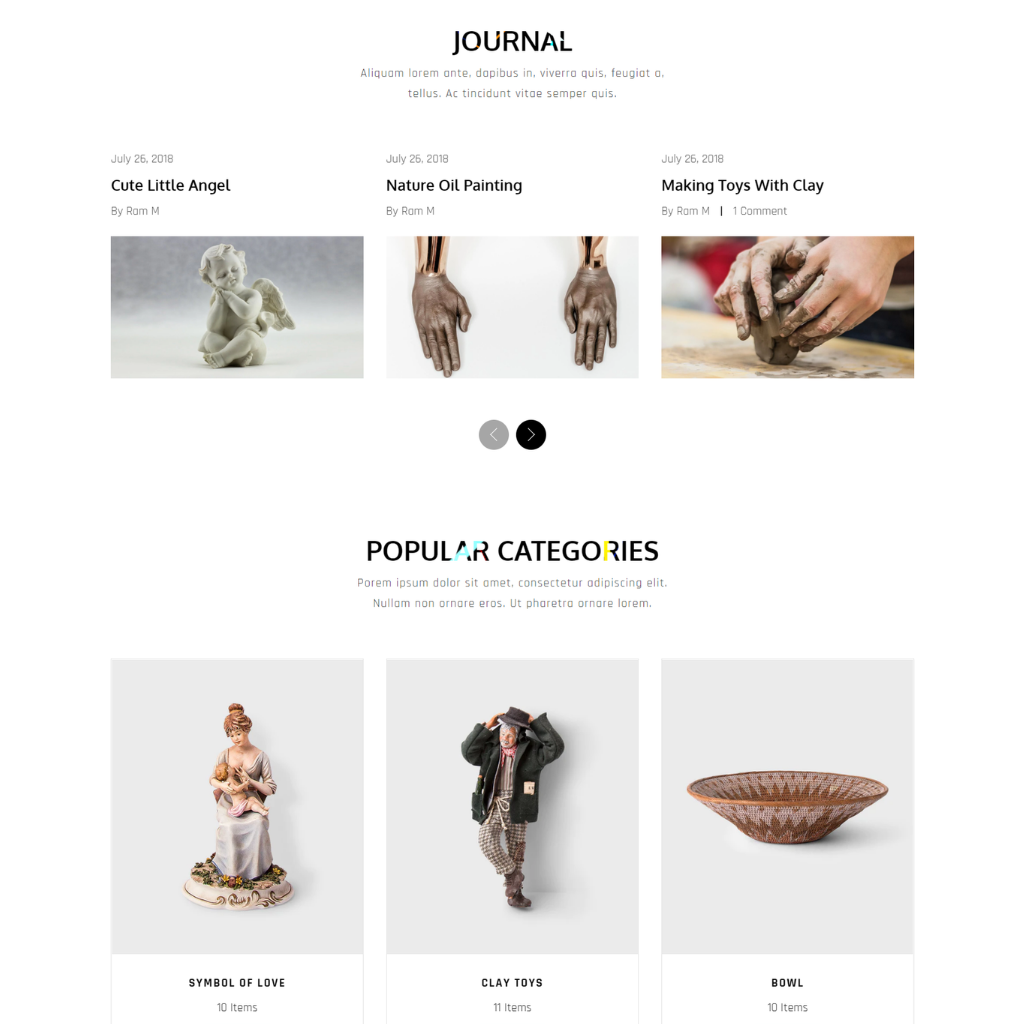 Handy Marks Art Product Shopify Shopping Website
