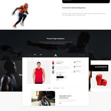 Sports Wear & Accessories Store Shopify Shopping Website
