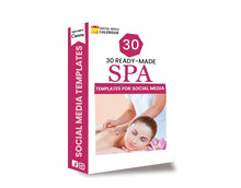 30 Ultimate Spa V 1.1 Social Media Posts Canva Templates