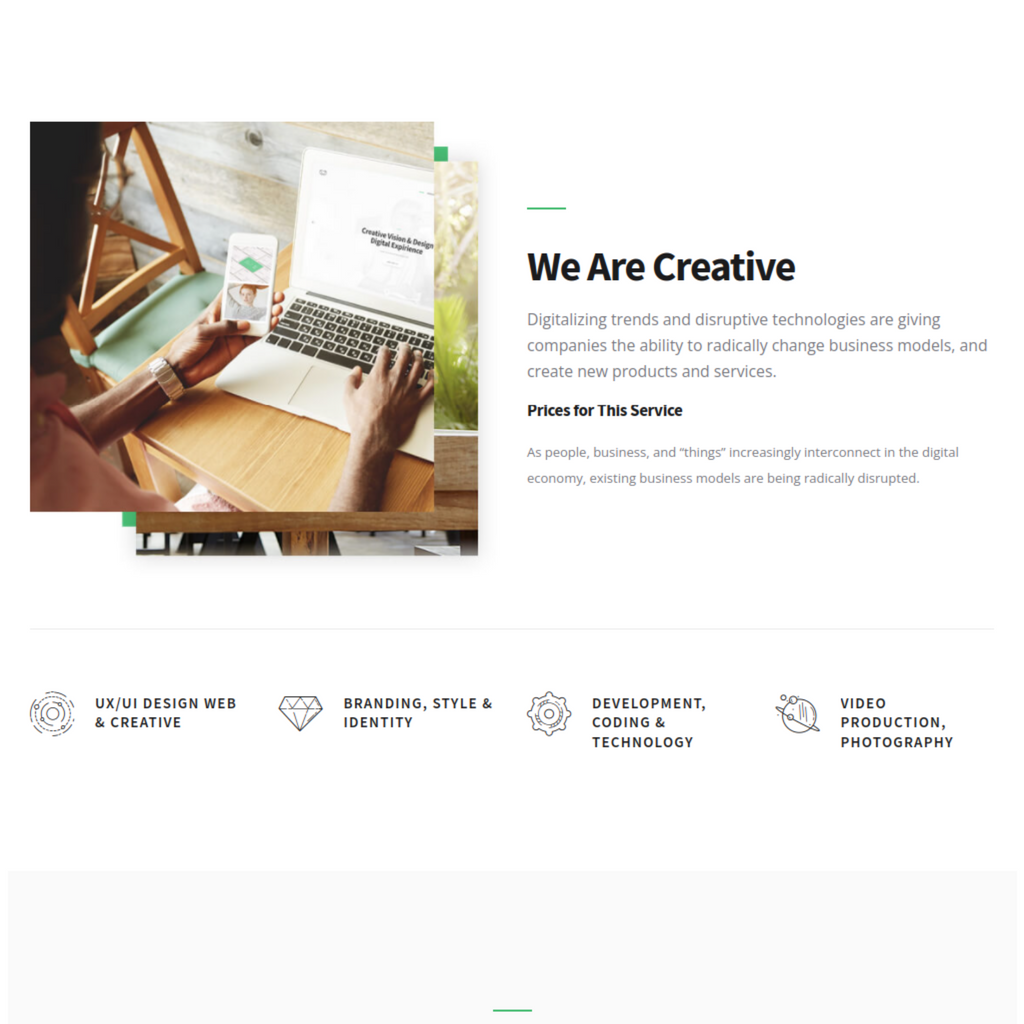 Trendy Multi-Purpose Business WordPress Responsive Website