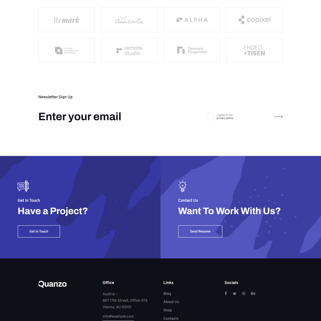 Creative & Colorful Personal Portfolio WordPress Responsive Website