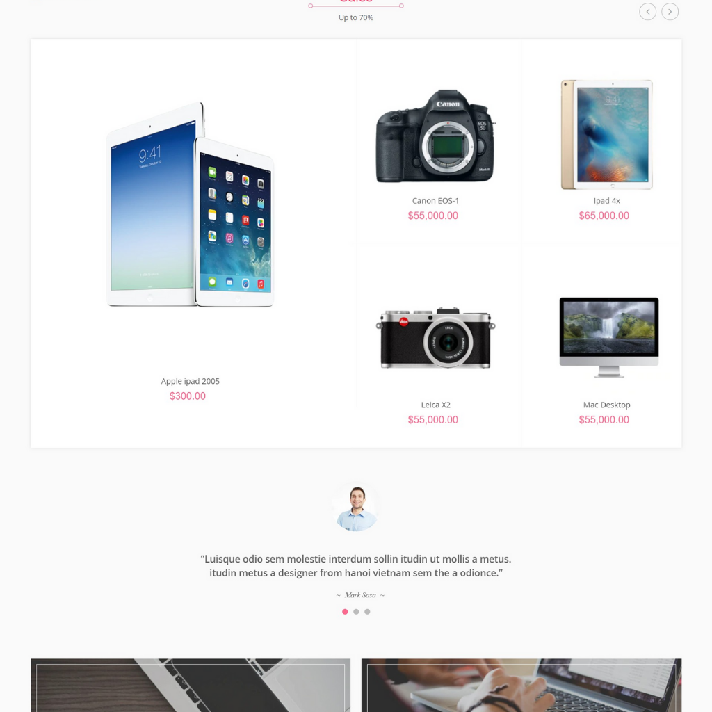 E-commerce Gadget Product Shopify Shopping Website