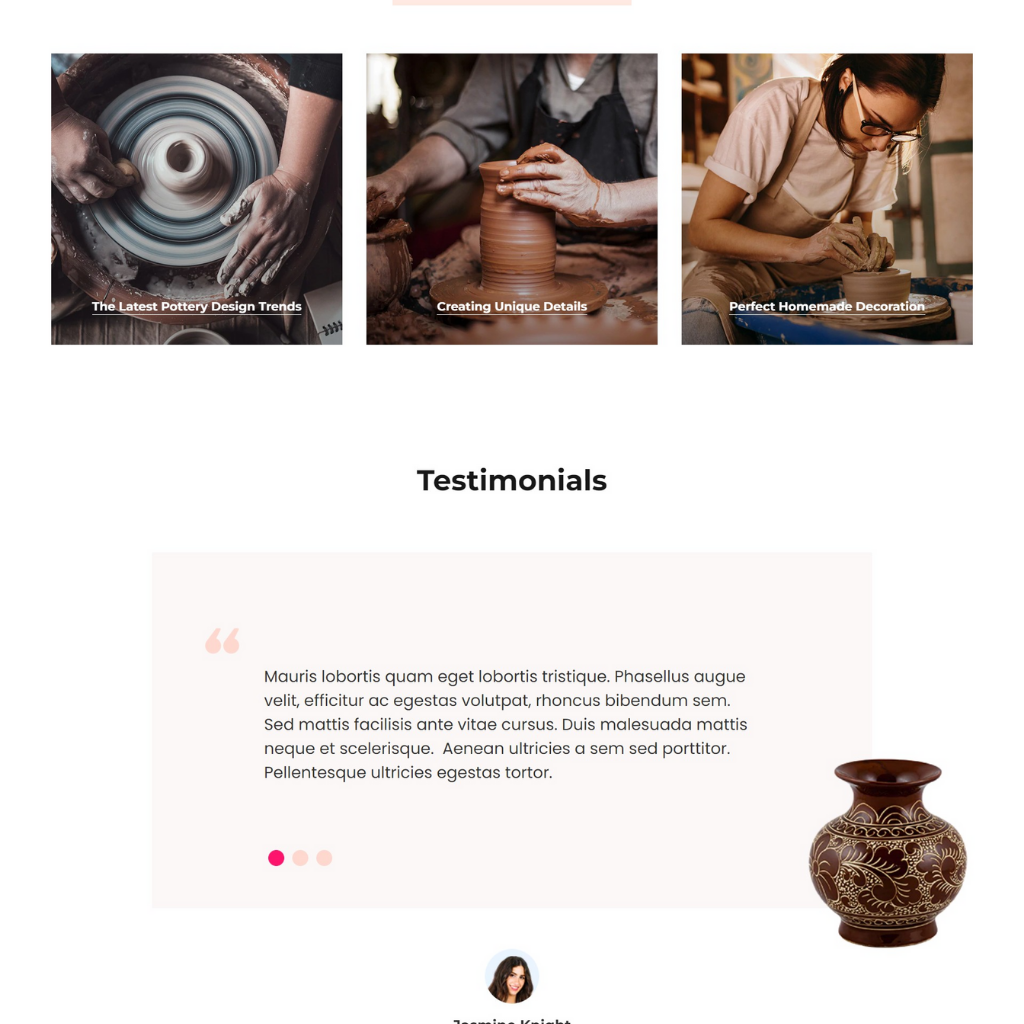Handmade Product Shopify Shopping Website