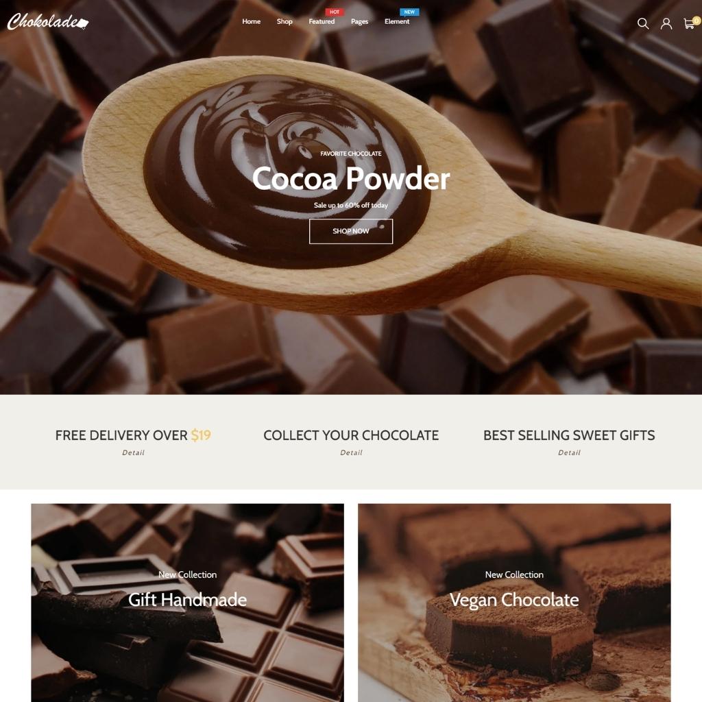Chocolate Sweets & Candy And Cake