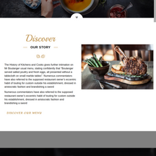 Responsive Restaurant / Pub / Cafe WordPress Website