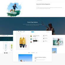 Windsurfing Sports Shop Shopify Shopping Website