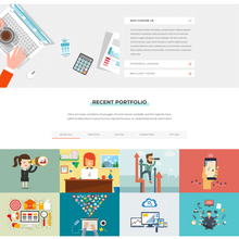 Digital Agency and SEO WordPress Responsive Website
