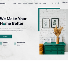 Home Decor WordPress Responsive Website