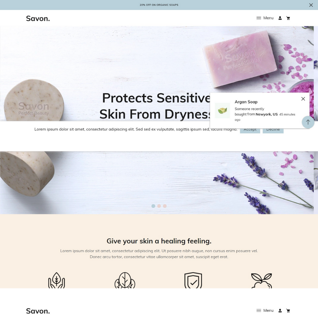 Herbal Shop Shopify Shopping Website