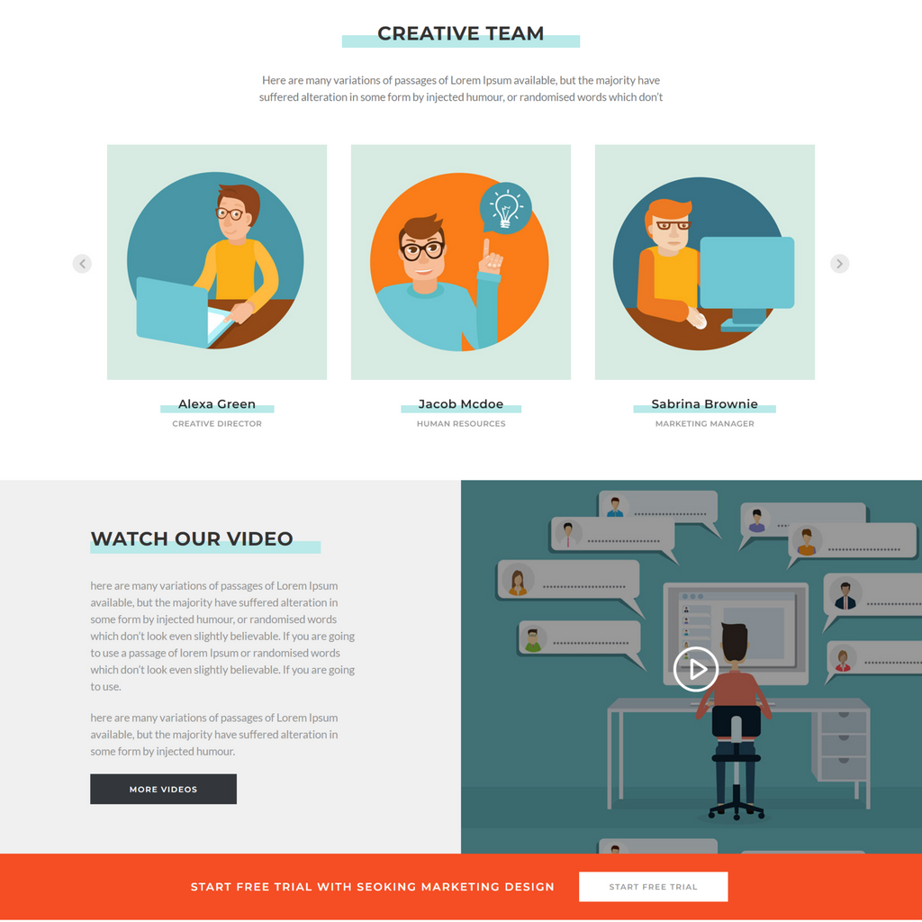 Digital Agency and SEO WordPress Responsive Website
