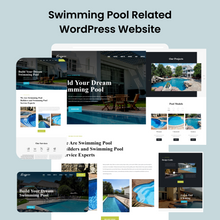 Swimming Pool Related WordPress Responsive Website
