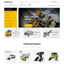Handyman Product Shopify Shopping Website