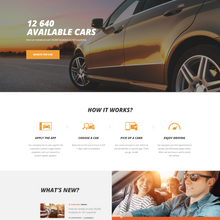Best Car Hire Deals WordPress Responsive Website