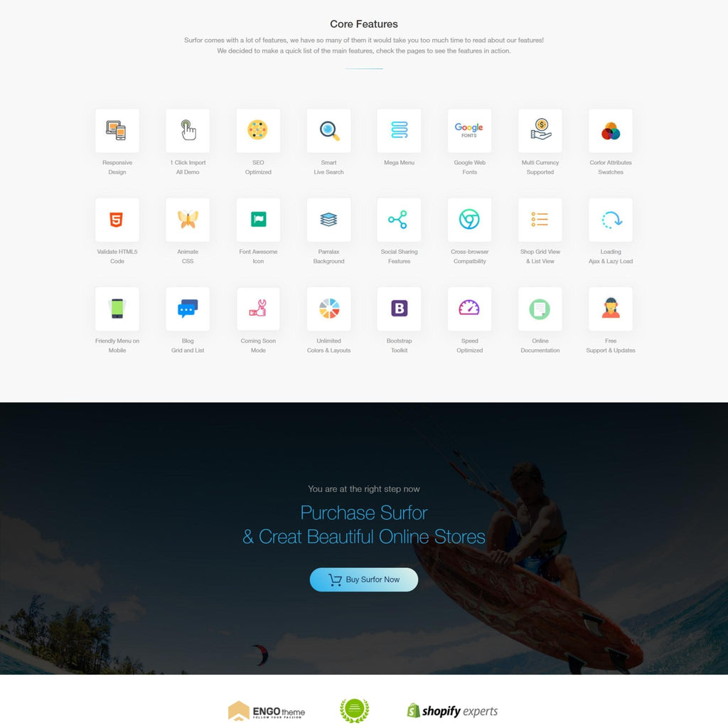 Windsurfing Sports Shop Shopify Shopping Website
