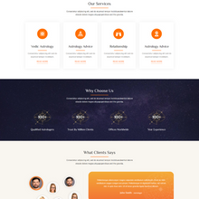 Astrology WordPress Responsive Website