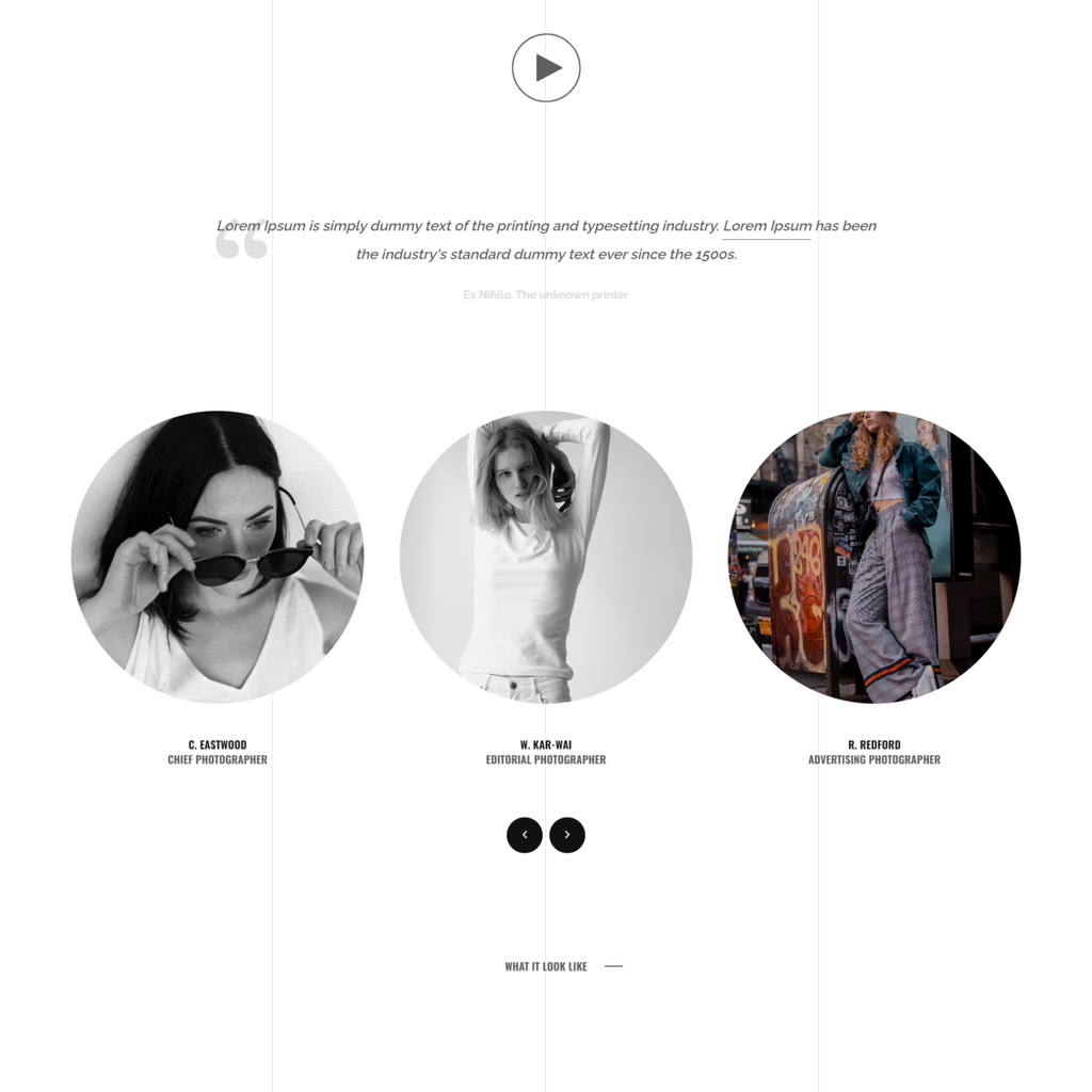 Rockex - One Page Portfolio WordPress Responsive Website