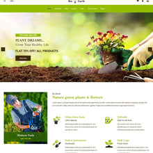 Landscaping & Gardening Services Shop Shopify Shopping Website