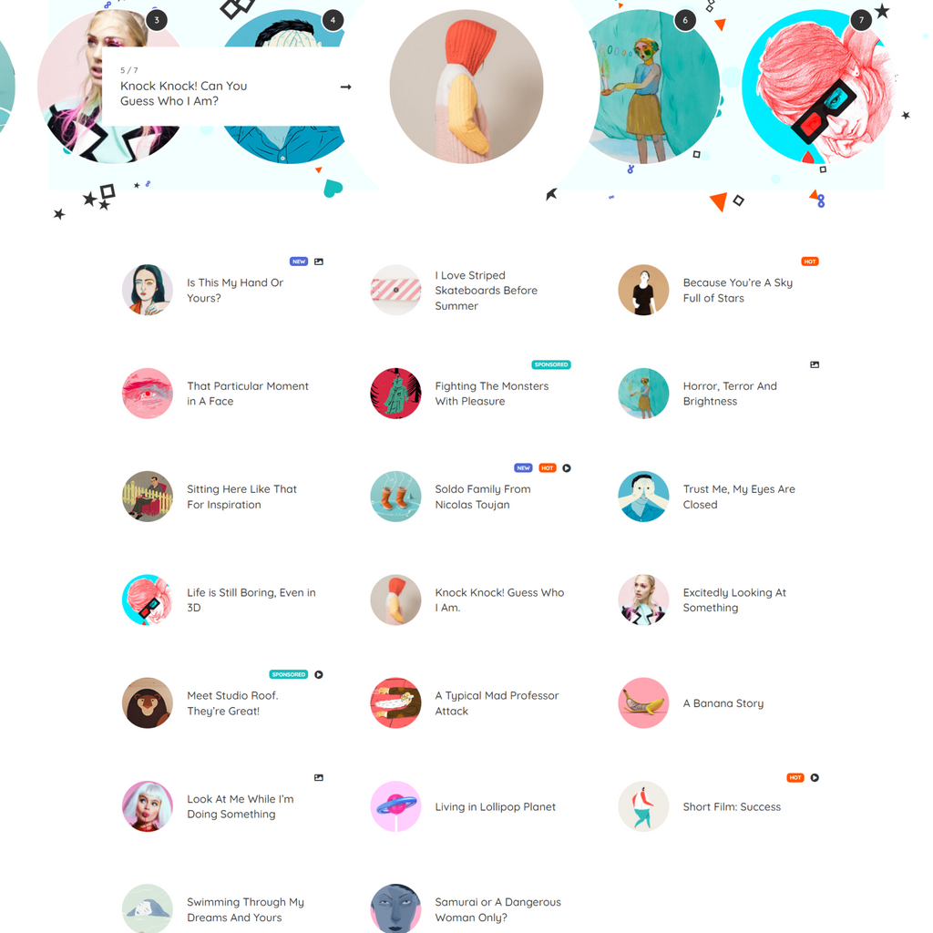 Creative Blog WordPress Responsive Website