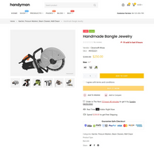 Handyman Product Shopify Shopping Website