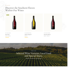 Alluring Winery & Wine WordPress Website